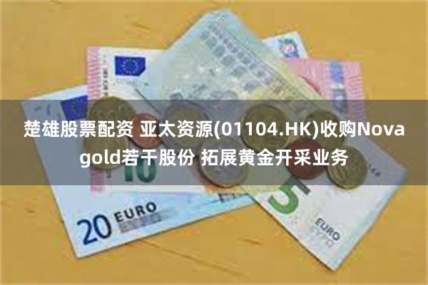 楚雄股票配资 亚太资源(01104.HK)收购Novagold若干股份 拓展黄金开采业务