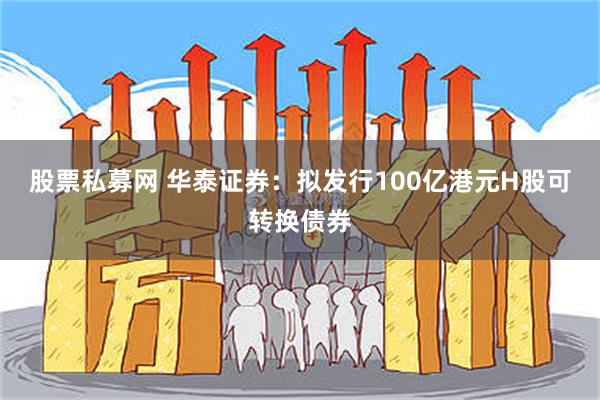 股票私募网 华泰证券:拟发行100亿港元H股可转换债券