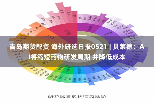 青岛期货配资 海外研选日报0521 | 贝莱德：AI将缩短药物研发周期 并降低成本