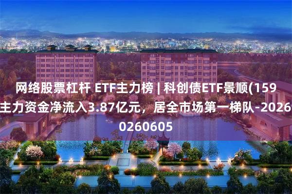 网络股票杠杆 ETF主力榜 | 科创债ETF景顺(159400)主力资金净流入3.87亿元，居全市场第一梯队-20260605