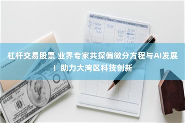 杠杆交易股票 业界专家共探偏微分方程与AI发展！助力大湾区科技创新