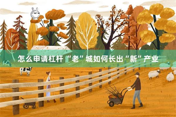 怎么申请杠杆 “老”城如何长出“新”产业