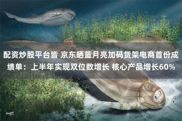 配资炒股平台皆 京东晒蓝月亮加码货架电商首份成绩单：上半年实现双位数增长 核心产品增长60%