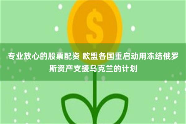专业放心的股票配资 欧盟各国重启动用冻结俄罗斯资产支援乌克兰的计划