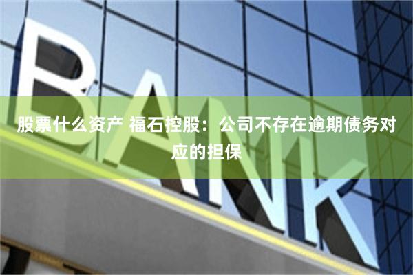 股票什么资产 福石控股：公司不存在逾期债务对应的担保