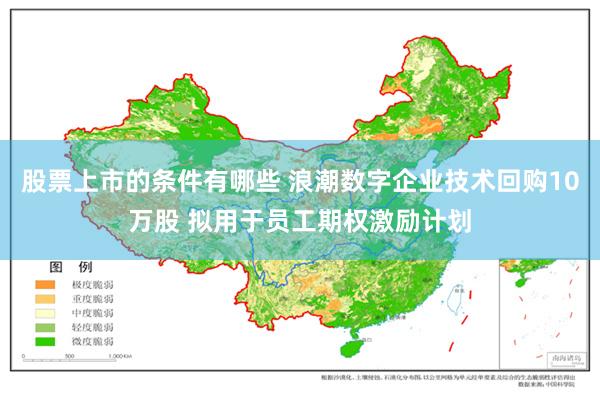 股票上市的条件有哪些 浪潮数字企业技术回购10万股 拟用于员工期权激励计划